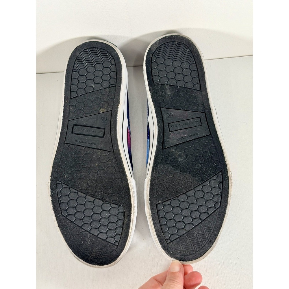 Airwalk Galaxy Celestial Space Nebula Slip-on Shoes Women's 8.5 Skate Emo Punk - Picture 7 of 8